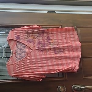 Rewind pink and floral shirt